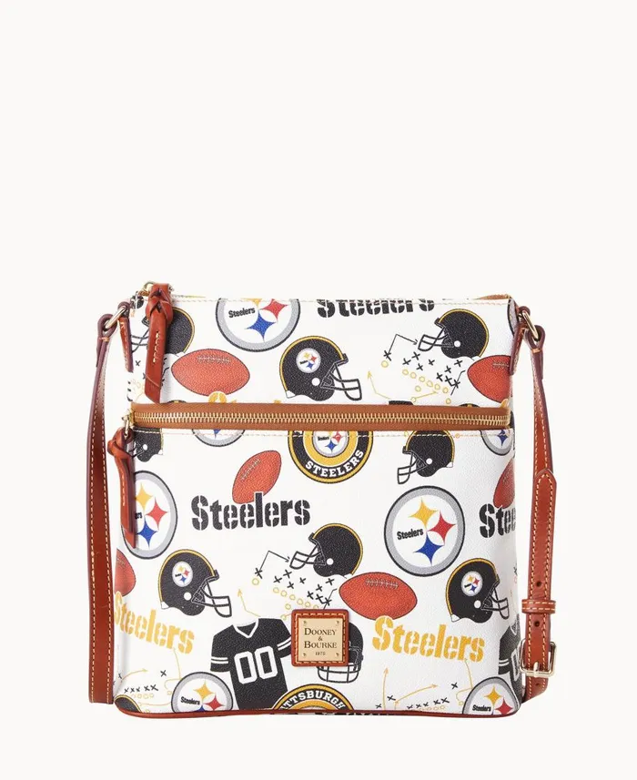 Dooney and Bourke Crossbodies NFL Steelers Crossbody Steelers 8211 WomenMen