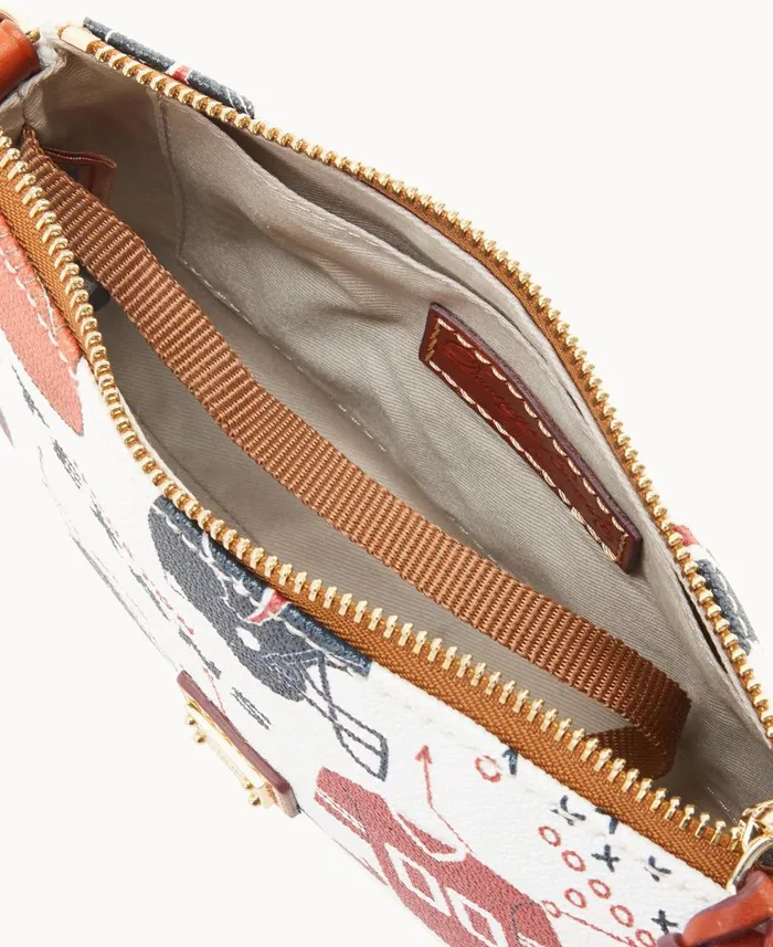 Dooney and Bourke Crossbodies NFL Texans Lexi Crossbody Sm Coin Case Texans 8211 WomenMen Dooney and Bourke Crossbodies NFL Texans Lexi Crossbody Sm Coin Case Texans 8211 WomenMen