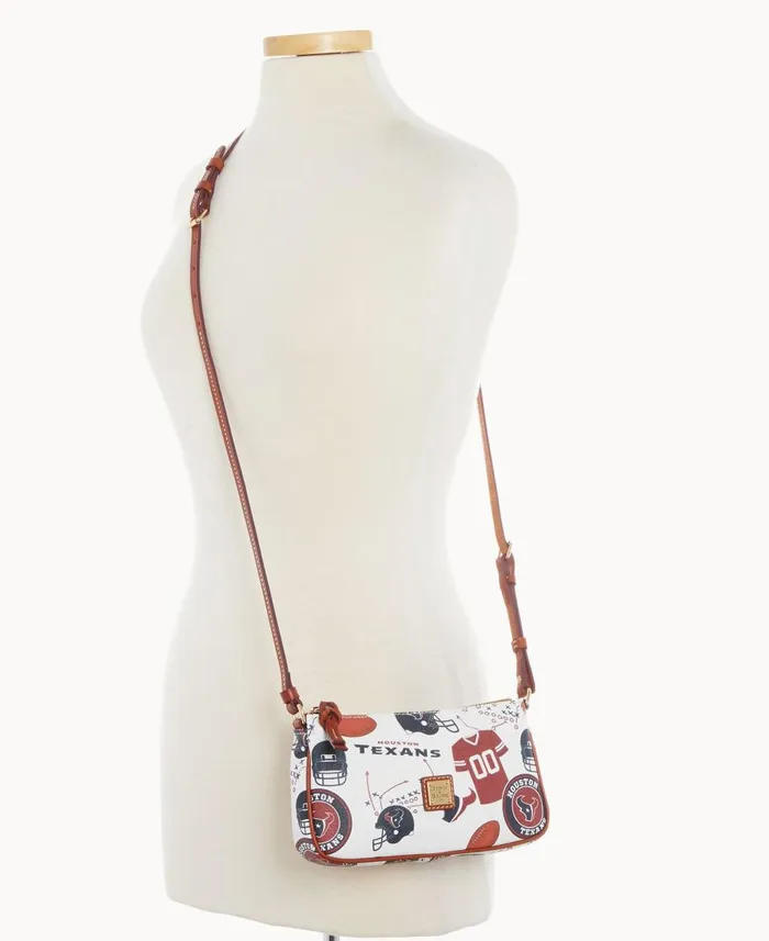 Dooney and Bourke Crossbodies NFL Texans Lexi Crossbody Sm Coin Case Texans 8211 WomenMen Dooney and Bourke Crossbodies NFL Texans Lexi Crossbody Sm Coin Case Texans 8211 WomenMen