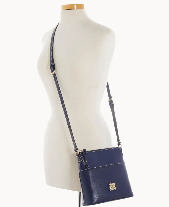 Dooney and Bourke Crossbodies Saffiano Small Everyday Crossbody Marine 8211 WomenMen Dooney and Bourke Crossbodies Saffiano Small Everyday Crossbody Marine 8211 WomenMen