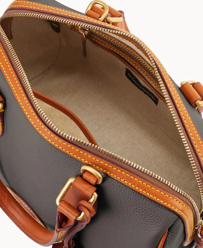 Dooney and Bourke Satchels All Weather Leather 30 Barrel Satchel 28 Black 8211 WomenMen Dooney and Bourke Satchels All Weather Leather 30 Barrel Satchel 28 Black 8211 WomenMen
