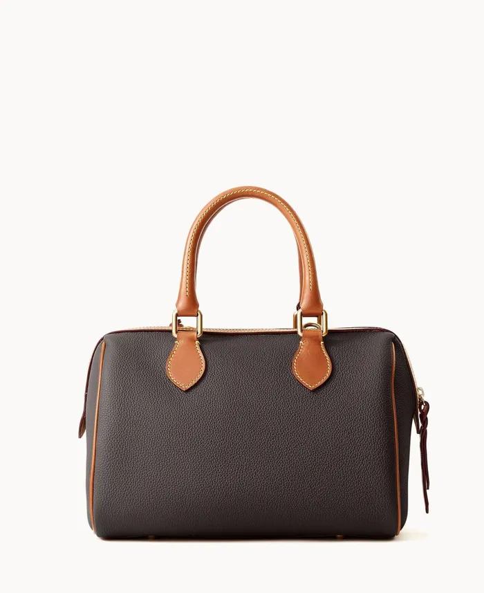 Dooney and Bourke Satchels All Weather Leather 30 Barrel Satchel 28 Black 8211 WomenMen Dooney and Bourke Satchels All Weather Leather 30 Barrel Satchel 28 Black 8211 WomenMen