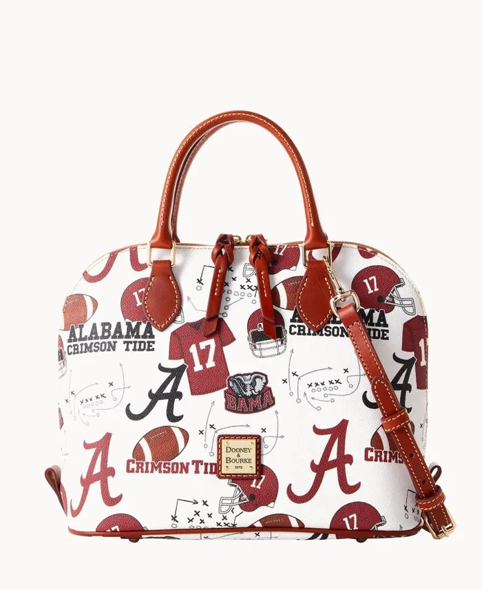 Dooney and Bourke Satchels Collegiate University Of Alabama Zip Zip Satchel U Of Alabama 8211 WomenMen Dooney and Bourke Satchels Collegiate University Of Alabama Zip Zip Satchel U Of Alabama 8211 WomenMen