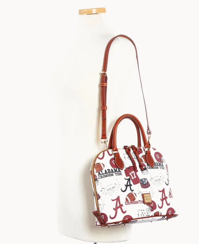 Dooney and Bourke Satchels Collegiate University Of Alabama Zip Zip Satchel U Of Alabama 8211 WomenMen Dooney and Bourke Satchels Collegiate University Of Alabama Zip Zip Satchel U Of Alabama 8211 WomenMen