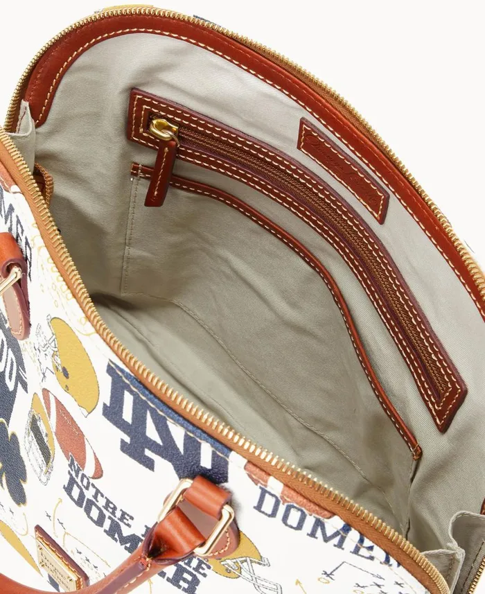 Dooney and Bourke Satchels Collegiate University Of Notre Dame Zip Zip Satchel Notre Dame 8211 WomenMen Dooney and Bourke Satchels Collegiate University Of Notre Dame Zip Zip Satchel Notre Dame 8211 WomenMen