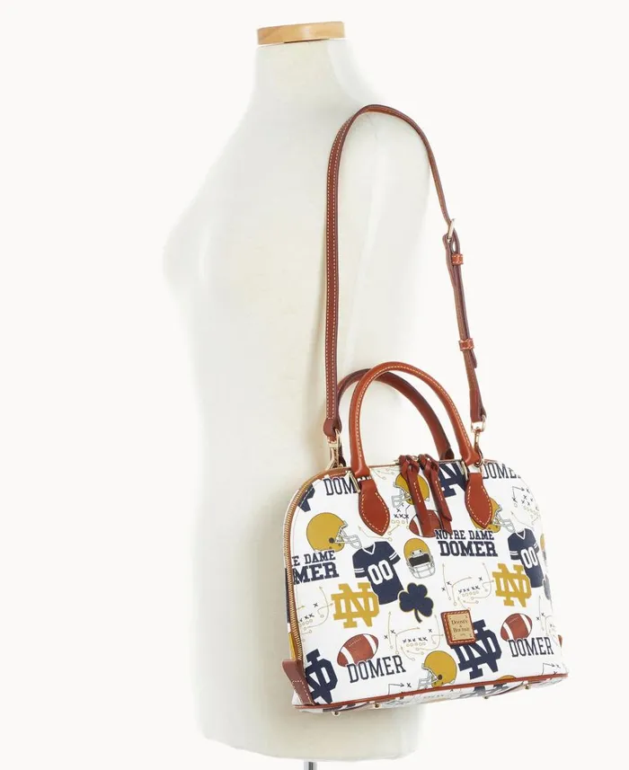Dooney and Bourke Satchels Collegiate University Of Notre Dame Zip Zip Satchel Notre Dame 8211 WomenMen Dooney and Bourke Satchels Collegiate University Of Notre Dame Zip Zip Satchel Notre Dame 8211 WomenMen
