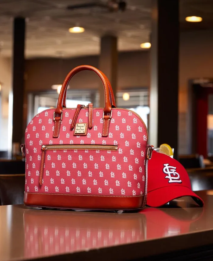 Dooney and Bourke Satchels MLB Cardinals Domed Zip Satchel Cardinals 8211 WomenMen Dooney and Bourke Satchels MLB Cardinals Domed Zip Satchel Cardinals 8211 WomenMen