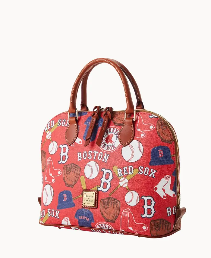 Dooney and Bourke Satchels MLB Red Sox Zip Zip Satchel Red Sox 8211 WomenMen Dooney and Bourke Satchels MLB Red Sox Zip Zip Satchel Red Sox 8211 WomenMen
