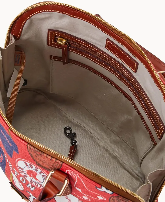 Dooney and Bourke Satchels MLB Red Sox Zip Zip Satchel Red Sox 8211 WomenMen Dooney and Bourke Satchels MLB Red Sox Zip Zip Satchel Red Sox 8211 WomenMen