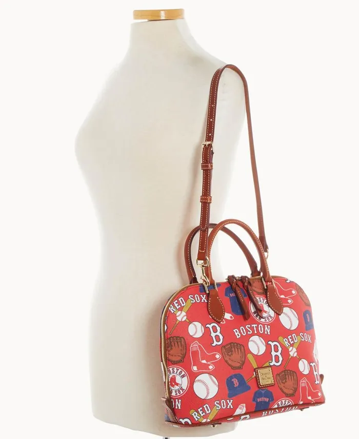 Dooney and Bourke Satchels MLB Red Sox Zip Zip Satchel Red Sox 8211 WomenMen Dooney and Bourke Satchels MLB Red Sox Zip Zip Satchel Red Sox 8211 WomenMen