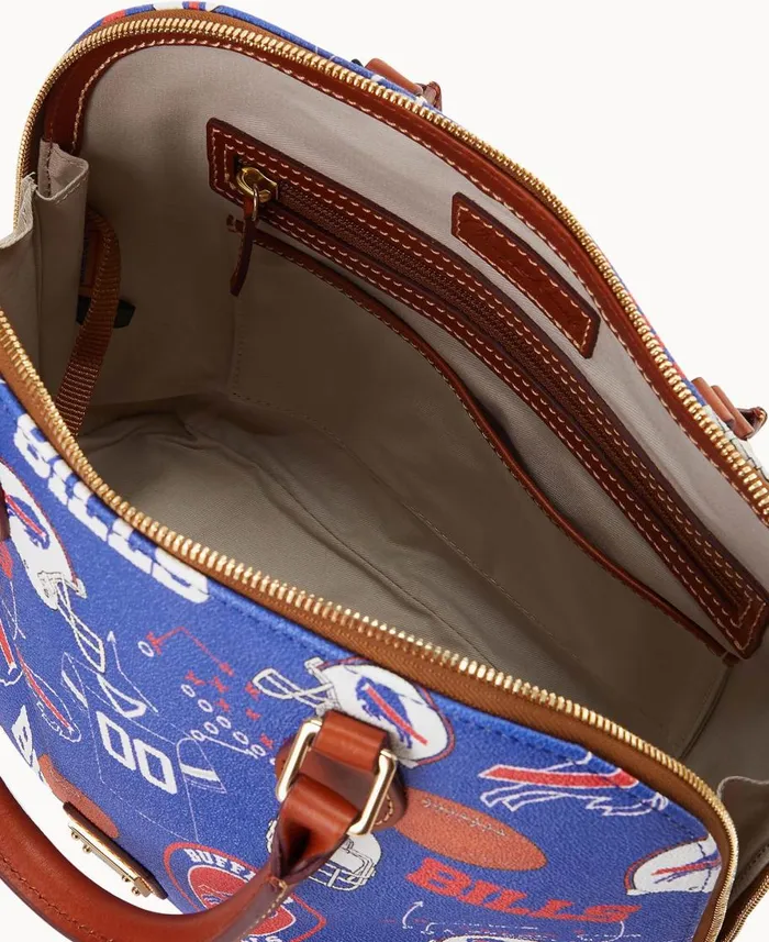 Dooney and Bourke Satchels NFL Bills Zip Zip Satchel Bills 8211 WomenMen