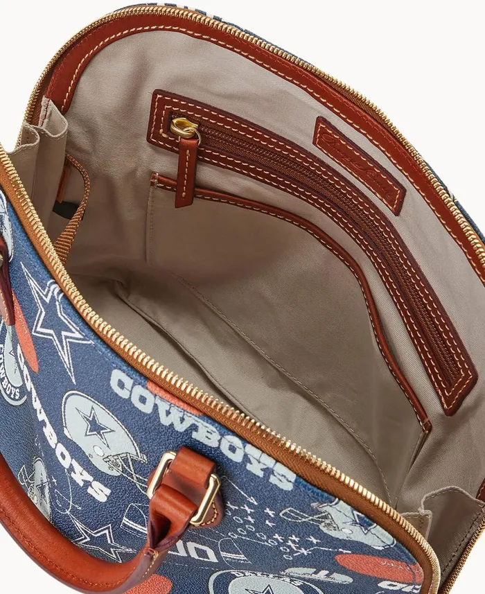 Dooney and Bourke Satchels NFL Cowboys Zip Zip Satchel Cowboys 8211 WomenMen Dooney and Bourke Satchels NFL Cowboys Zip Zip Satchel Cowboys 8211 WomenMen