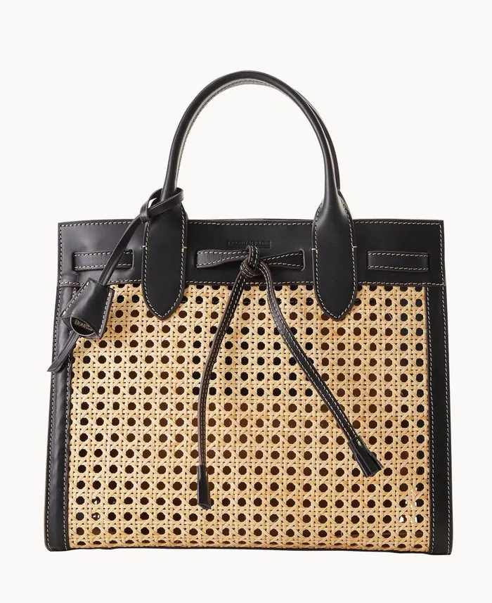 Dooney and Bourke Satchels Vienna Tassel Bag Black 8211 WomenMen