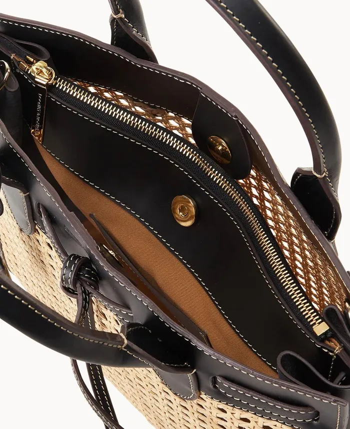 Dooney and Bourke Satchels Vienna Tassel Bag Black 8211 WomenMen