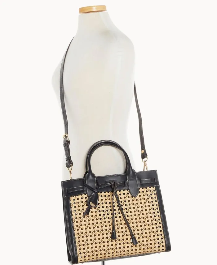 Dooney and Bourke Satchels Vienna Tassel Bag Black 8211 WomenMen