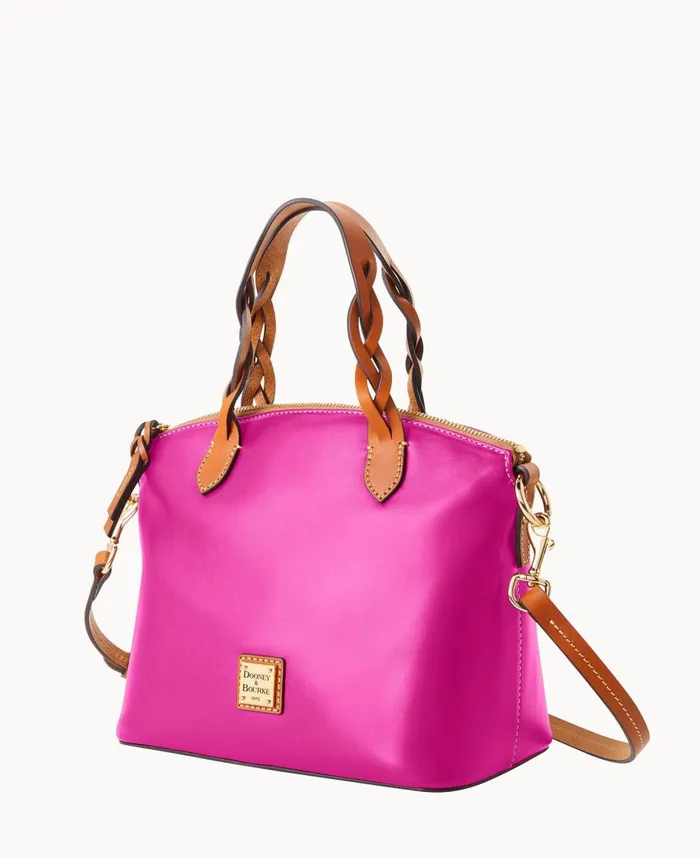 Dooney and Bourke Satchels Wexford Leather Small Heidi Satchel Magenta 8211 WomenMen Dooney and Bourke Satchels Wexford Leather Small Heidi Satchel Magenta 8211 WomenMen