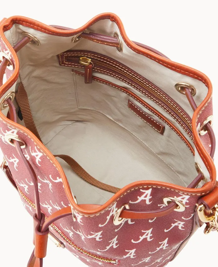 Dooney and Bourke Shoulder Bags Collegiate University Of Alabama Drawstring U Of Alabama 8211 WomenMen