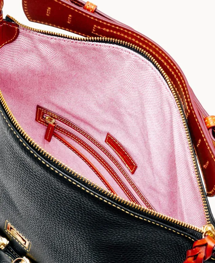 Dooney and Bourke Shoulder Bags Dillen Medium Pocket Sac Black 8211 WomenMen Dooney and Bourke Shoulder Bags Dillen Medium Pocket Sac Black 8211 WomenMen