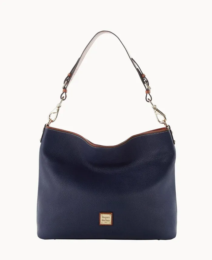 Dooney and Bourke Shoulder Bags Pebble Grain Extra Large Courtney Sac Midnight Blue 8211 WomenMen Dooney and Bourke Shoulder Bags Pebble Grain Extra Large Courtney Sac Midnight Blue 8211 WomenMen
