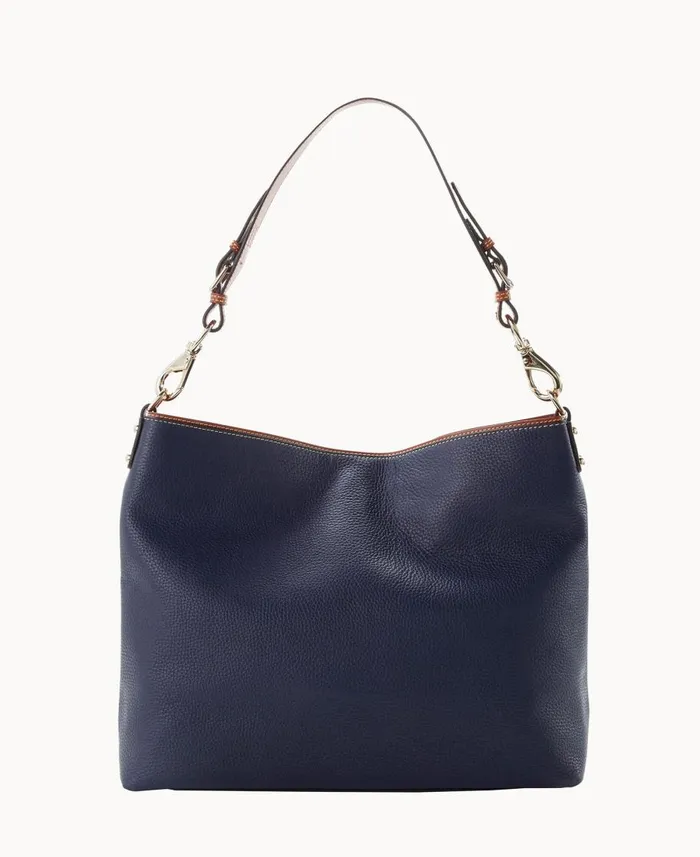 Dooney and Bourke Shoulder Bags Pebble Grain Extra Large Courtney Sac Midnight Blue 8211 WomenMen Dooney and Bourke Shoulder Bags Pebble Grain Extra Large Courtney Sac Midnight Blue 8211 WomenMen