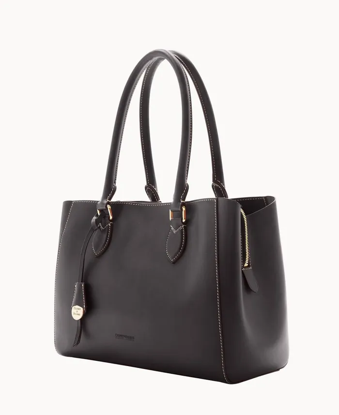 Dooney and Bourke Totes Alto Genevieve Black 8211 WomenMen