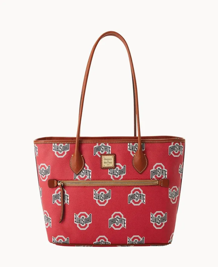 Dooney and Bourke Totes Collegiate Ohio State University Tote Ohio State 8211 WomenMen