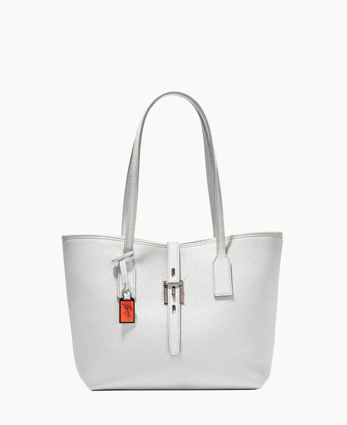 Dooney and Bourke Totes Henrys Medium Tote White 8211 WomenMen