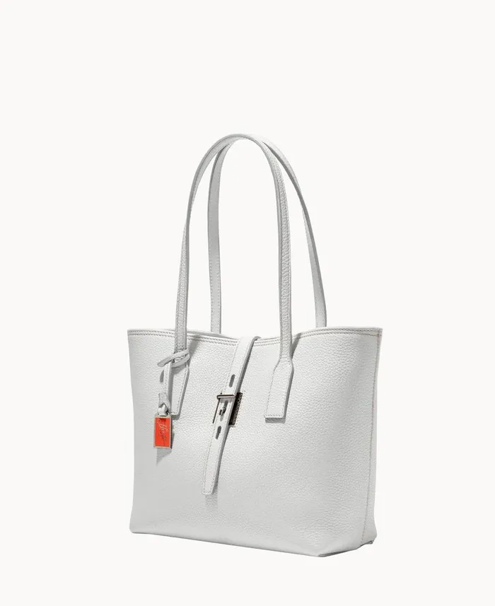 Dooney and Bourke Totes Henrys Medium Tote White 8211 WomenMen