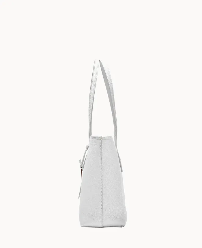 Dooney and Bourke Totes Henrys Medium Tote White 8211 WomenMen