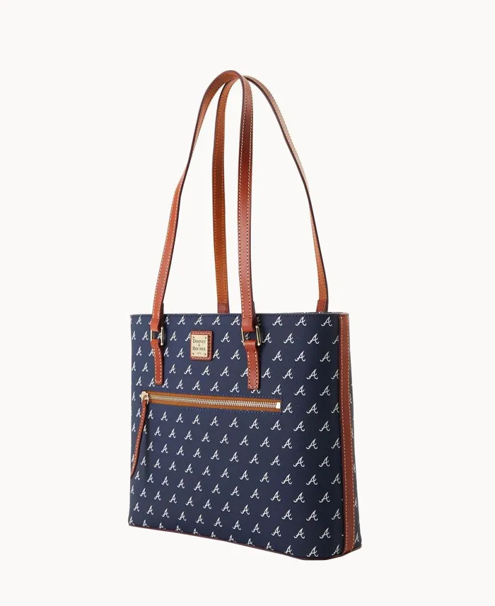 Dooney and Bourke Totes MLB Braves Shopper Braves 8211 WomenMen