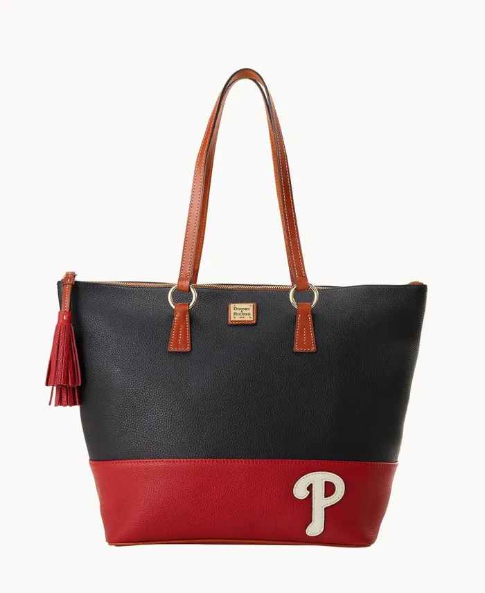 Dooney and Bourke Totes MLB Phillies Tobi Tote Phillies 8211 WomenMen
