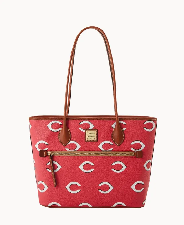 Dooney and Bourke Totes MLB Reds Tote Reds 8211 WomenMen