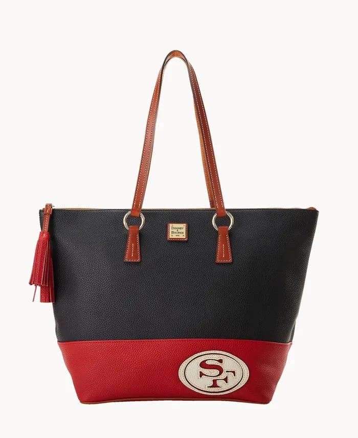Dooney and Bourke Totes NFL 49ERS Tobi Tote 49ers 8211 WomenMen