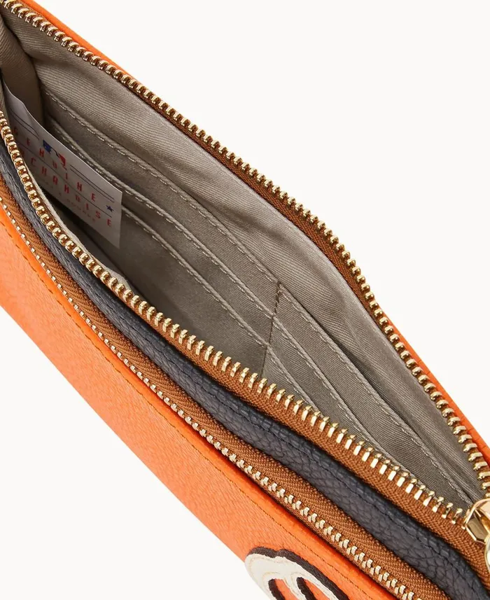 Dooney and Bourke Wallets MLB Orioles Double Zip Wristlet Orioles 8211 WomenMen Dooney and Bourke Wallets MLB Orioles Double Zip Wristlet Orioles 8211 WomenMen