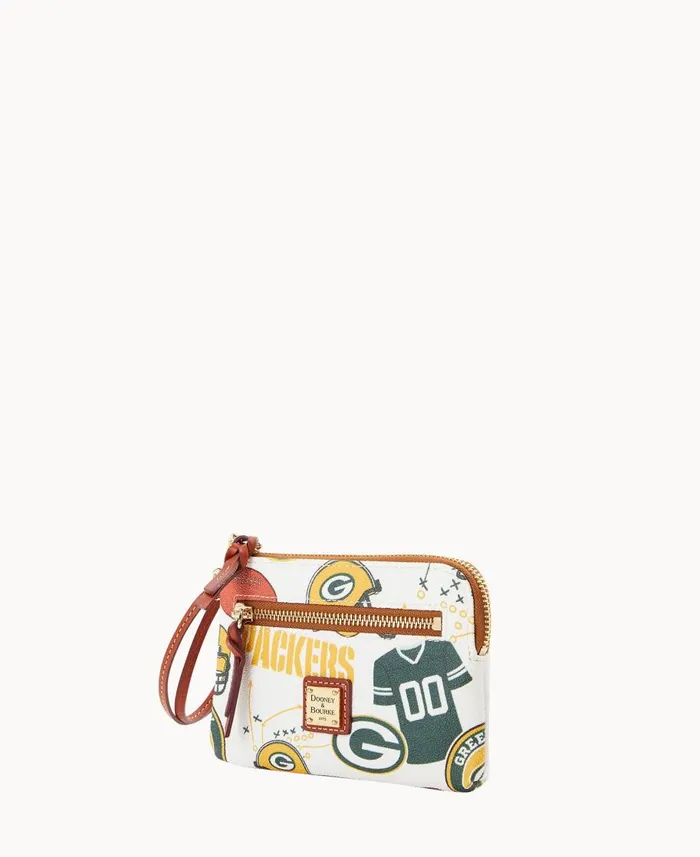 Dooney and Bourke Wallets NFL Packers Zip Around Wristlet Packers 8211 WomenMen Dooney and Bourke Wallets NFL Packers Zip Around Wristlet Packers 8211 WomenMen