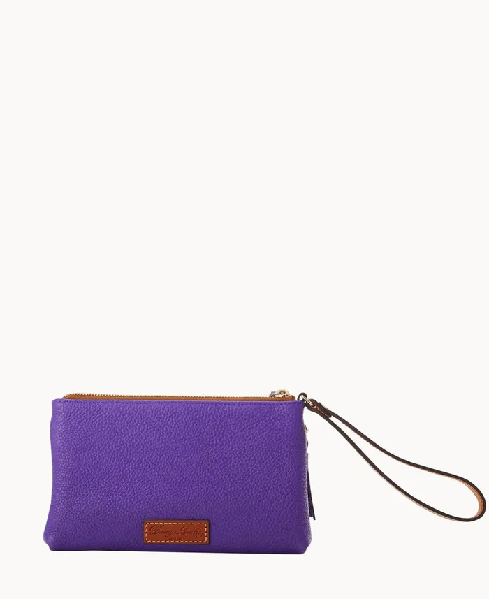 Dooney and Bourke Wallets NFL Ravens Double Zip Wristlet Ravens 8211 WomenMen Dooney and Bourke Wallets NFL Ravens Double Zip Wristlet Ravens 8211 WomenMen