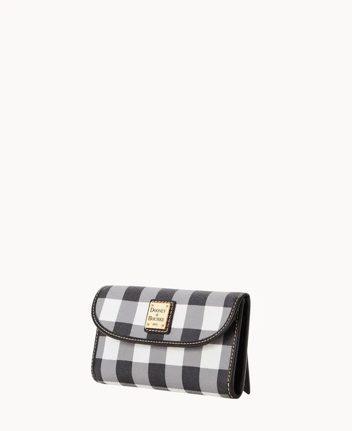 Dooney and Bourke Wallets Tucker Continental Clutch Black 8211 WomenMen