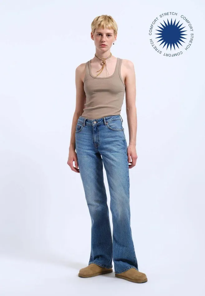 Dr Denim Flare and Bootcut Women Elba 8211 Bay Sky Fade Bay Sky Fade