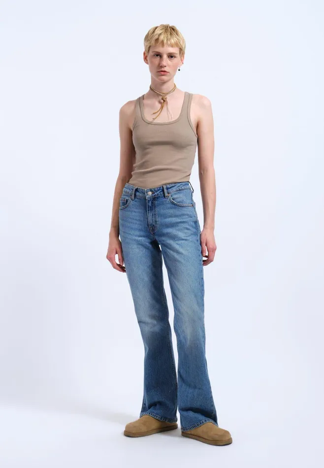 Dr Denim Flare and Bootcut Women Elba 8211 Bay Sky Fade Bay Sky Fade