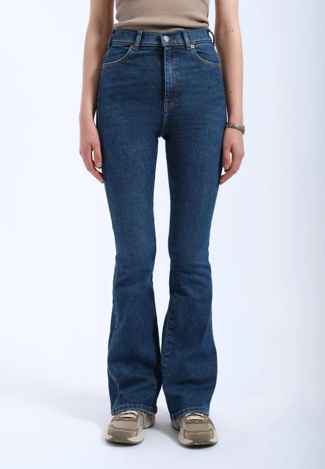 Dr Denim Flare and Bootcut Women Moxy Flare 8211 Cape Dark Used Cape Dark Used