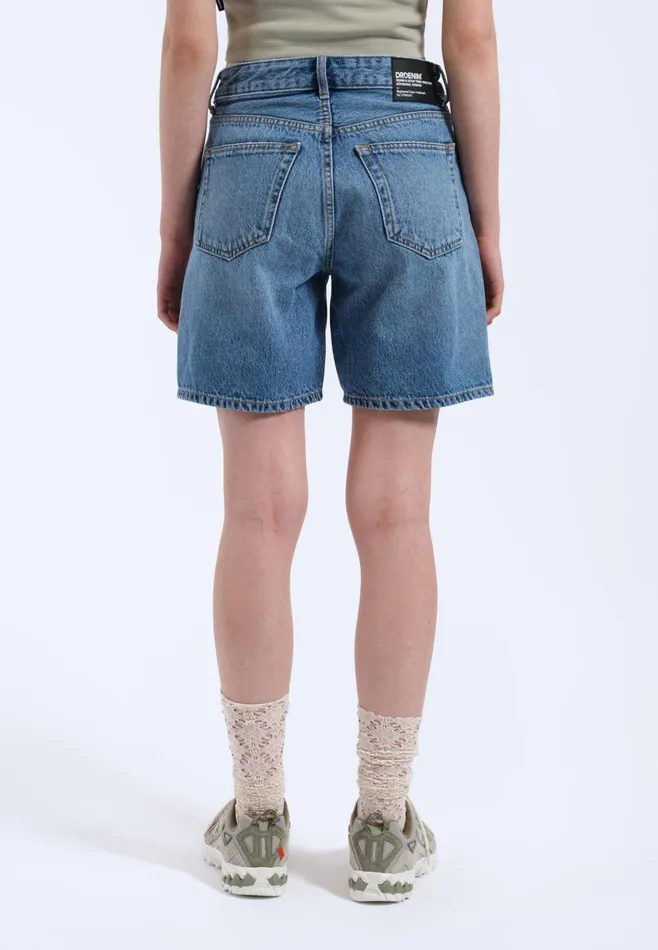 Dr Denim Shorts Women Arch Shorts 8211 Bay Sky Used Bay Sky Used