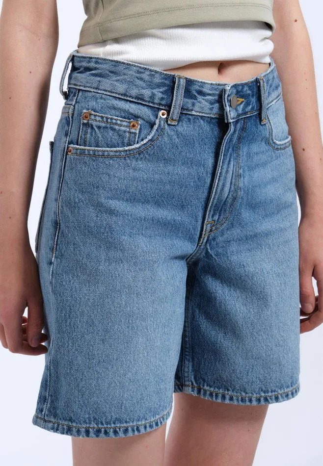 Dr Denim Shorts Women Arch Shorts 8211 Bay Sky Used Bay Sky Used