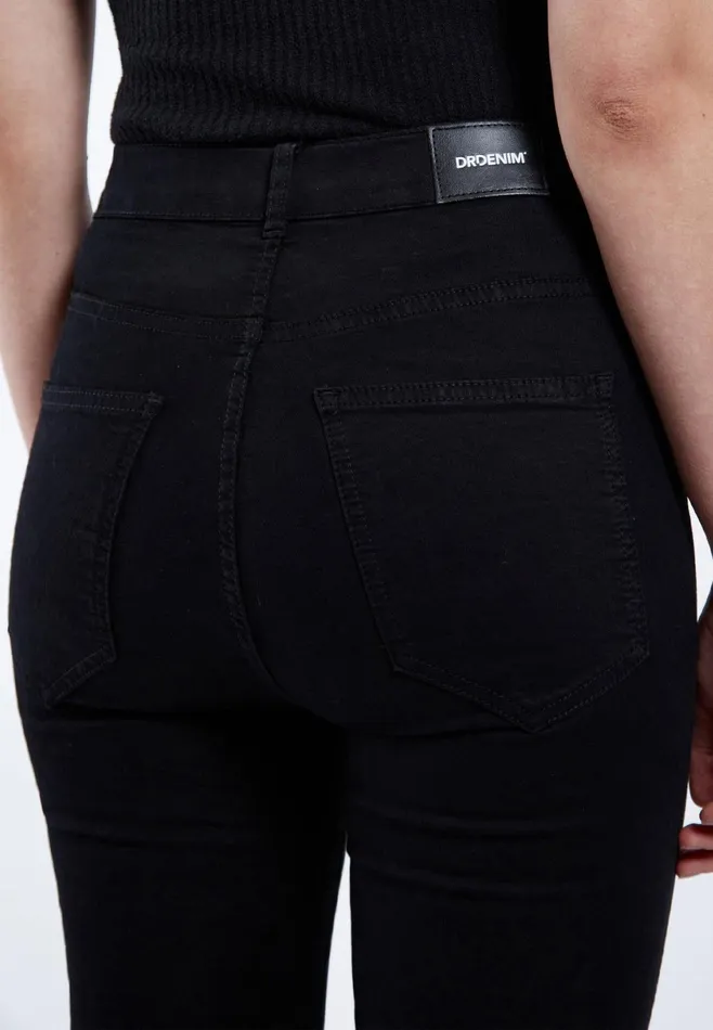 Dr Denim Super Skinny Women Moxy 8211 Black Black