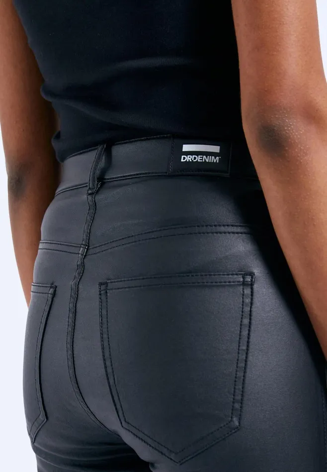 Dr Denim Super Skinny Women Moxy 8211 Black Metal Black Metal