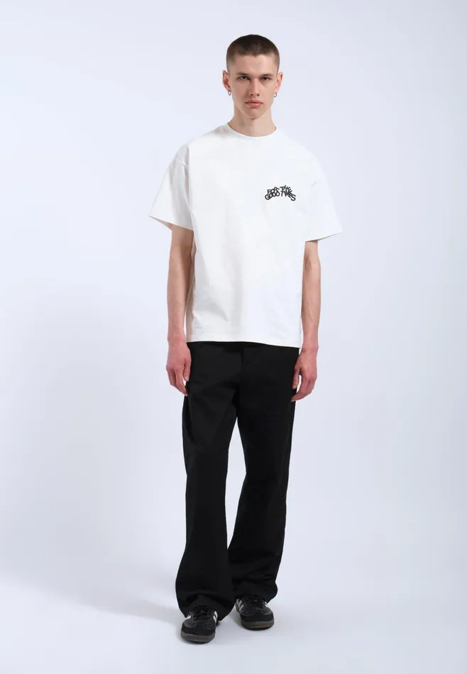 Dr Denim Tees and Longsleeves Men Trooper Tee 8211 Off White The Good TImes Off White The Good Times