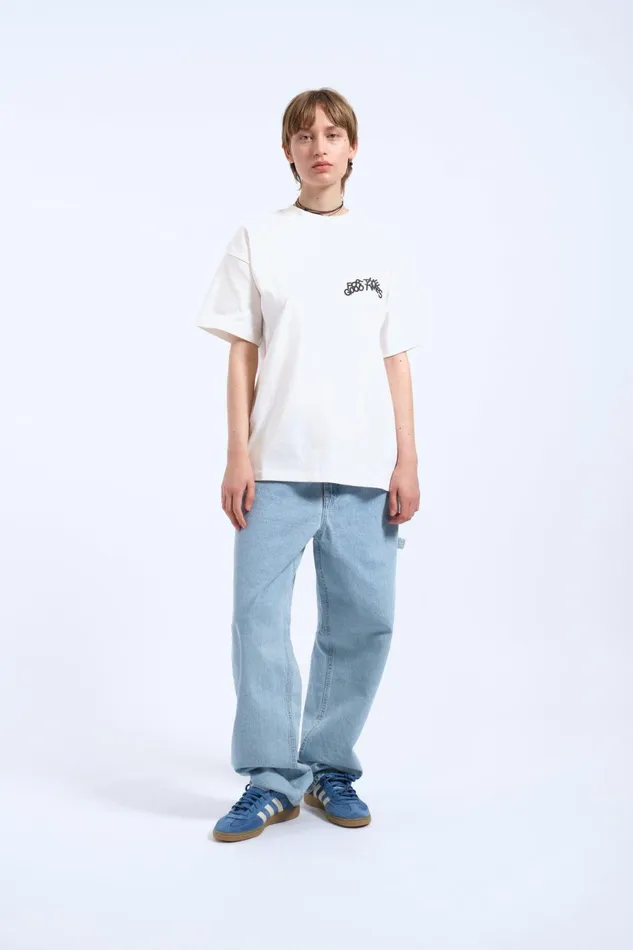 Dr Denim Tees and Longsleeves Men Trooper Tee 8211 Off White The Good TImes Off White The Good Times