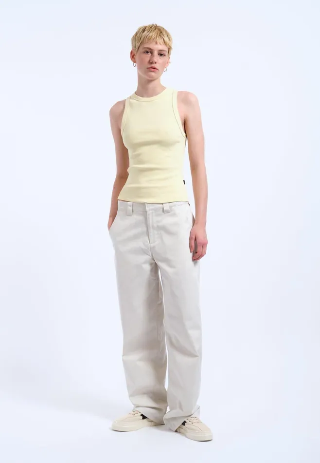 Dr Denim Tees and Tanks Women Etta Top 8211 Light Yellow Light Yellow