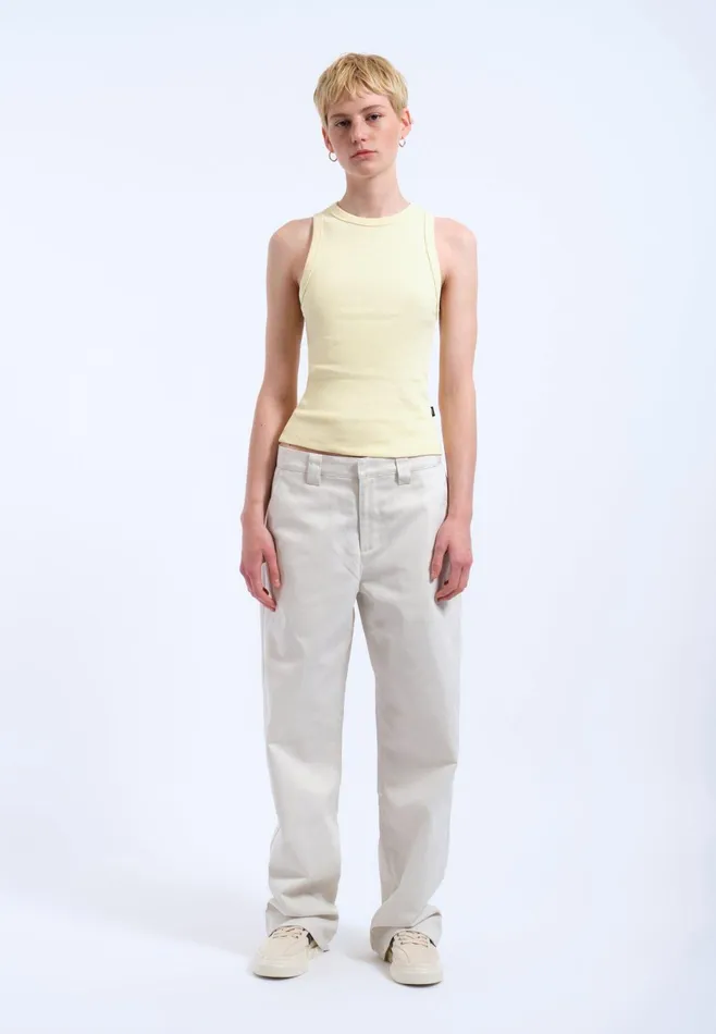 Dr Denim Tees and Tanks Women Etta Top 8211 Light Yellow Light Yellow