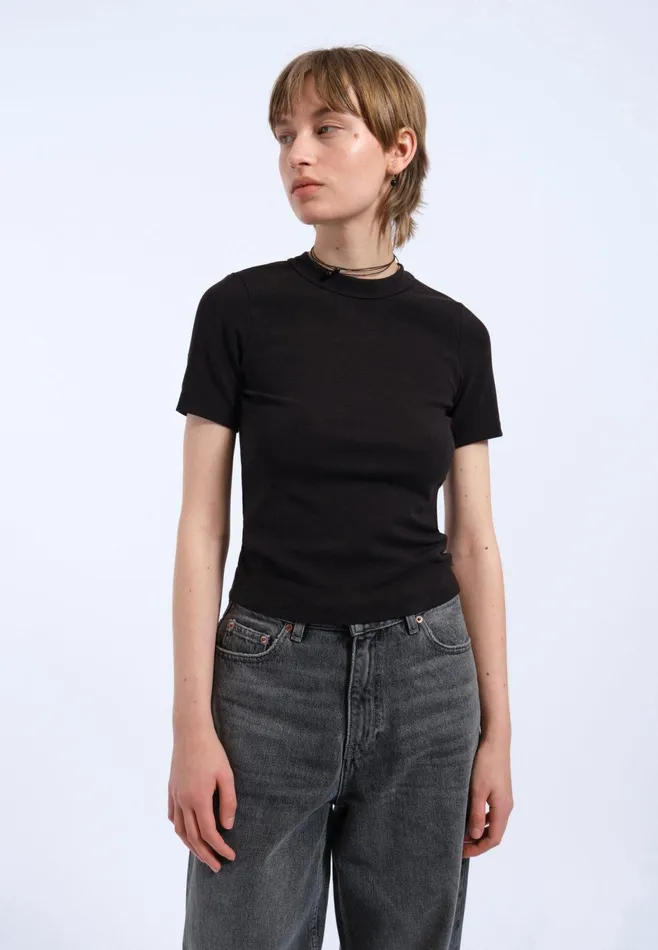 Dr Denim Tees and Tanks Women Kenna Top 8211 Black Black