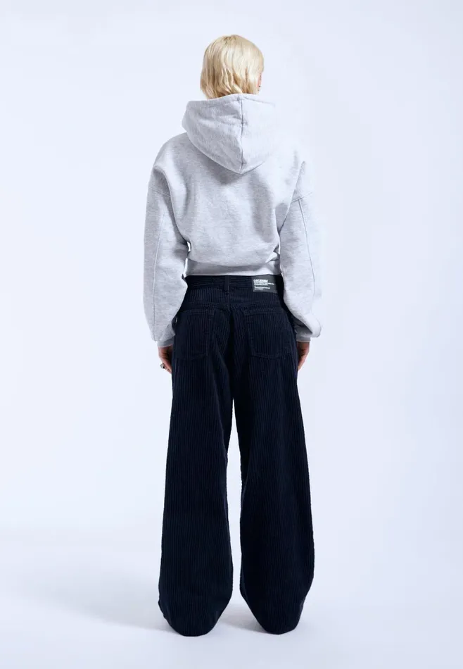 Dr Denim Wide Women Hill 8211 Navy Cord Navy Cord